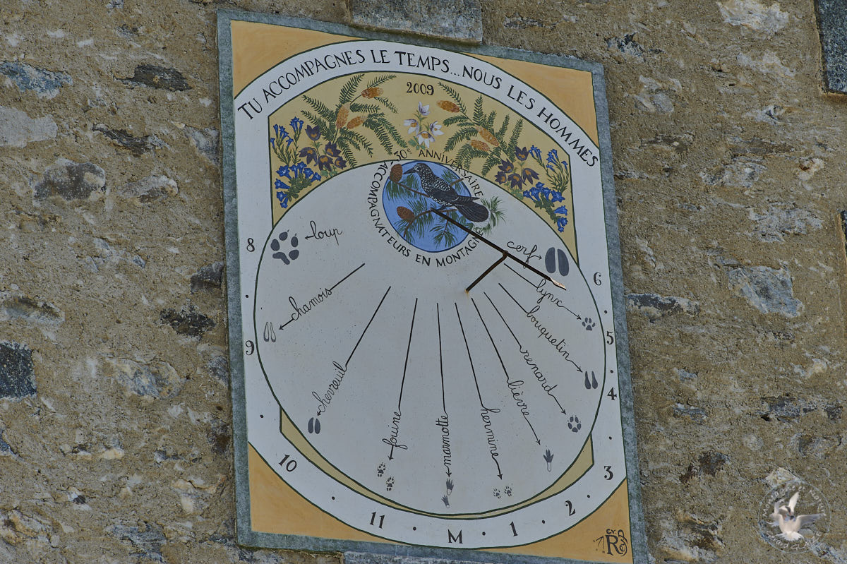 Sundial at St-Véran