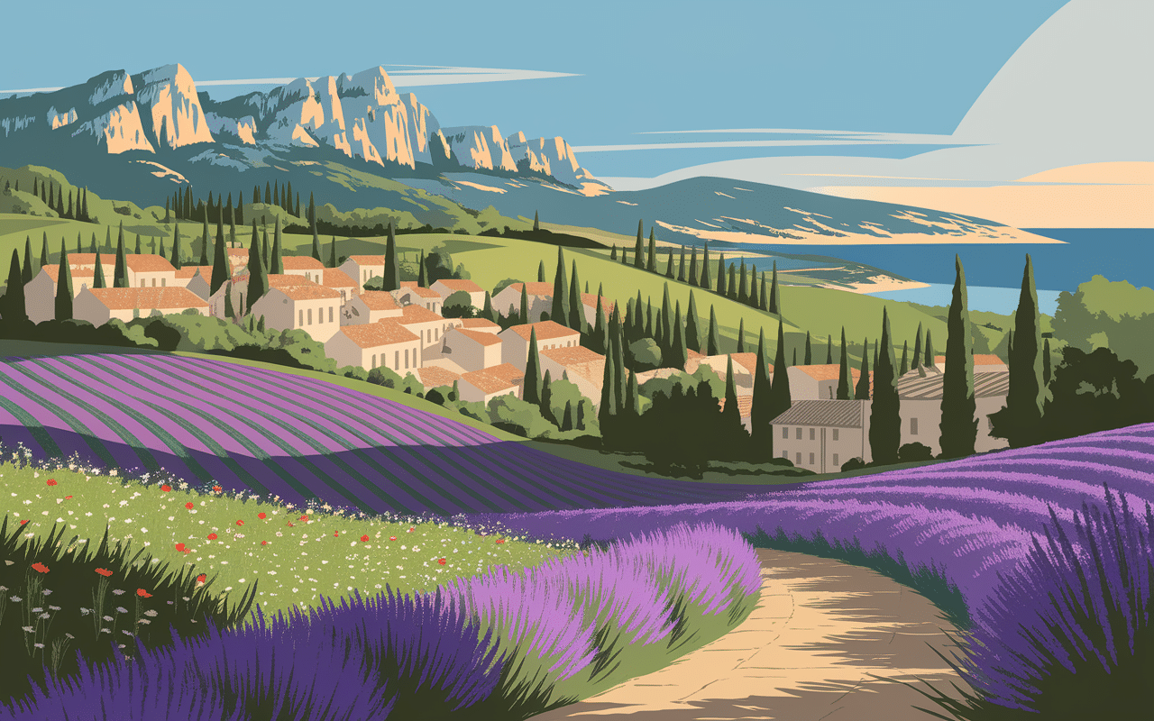 La Provence des Alpilles à la plaine de la Crau