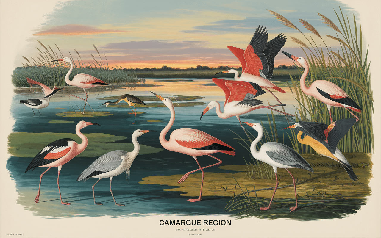 Les oiseaux de Camargue – sanctuaire et migration