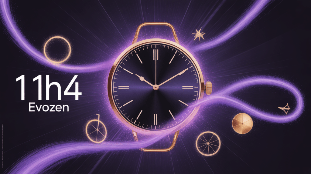 illustration de la carte 11h44 evozen énergie cycle équilibre