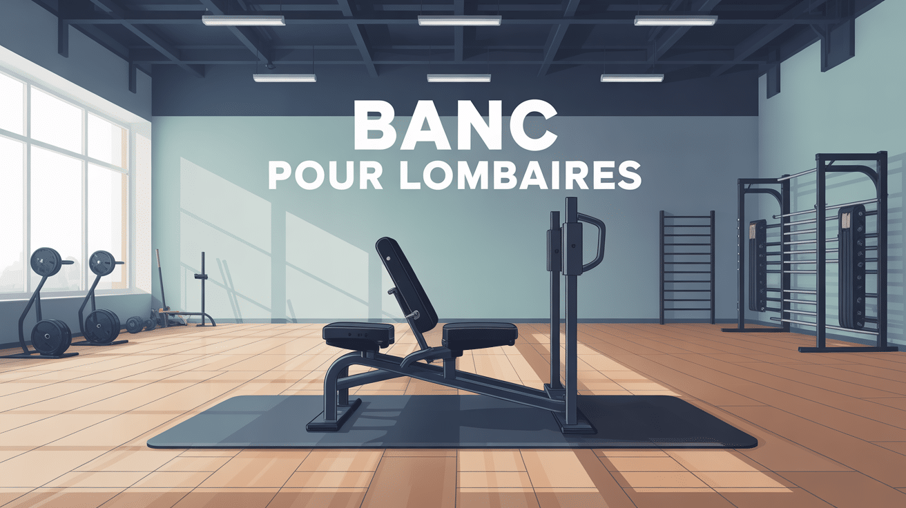 illustration banc pour lombaires moderne