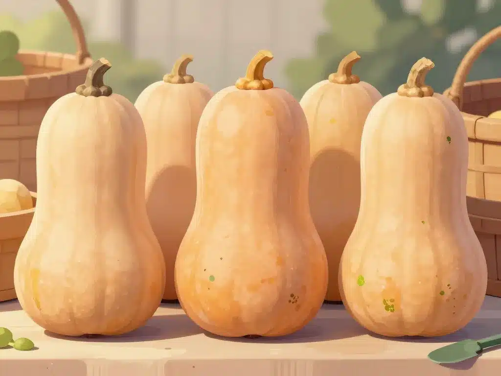 Différentes courges pour récupérer les graines de butternut pour planter