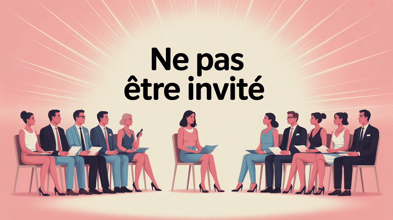 illustration gestion émotions comment réagir quand on est pas invité