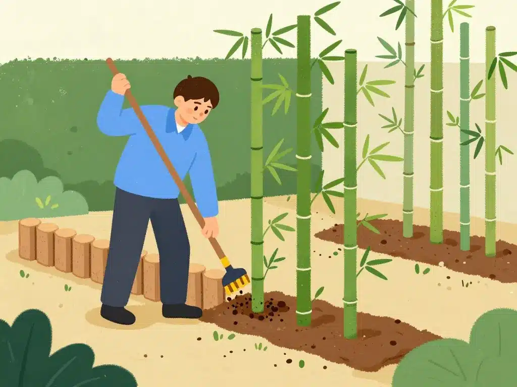 degat bambou maison barriere eradication jardin