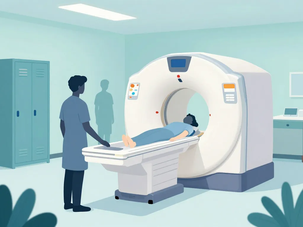 Illustration du parcours patient pour irm agde, préparation et examen
