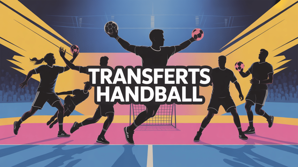 handball transferts illustration marché