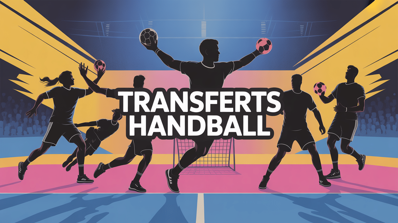 handball transferts illustration marché