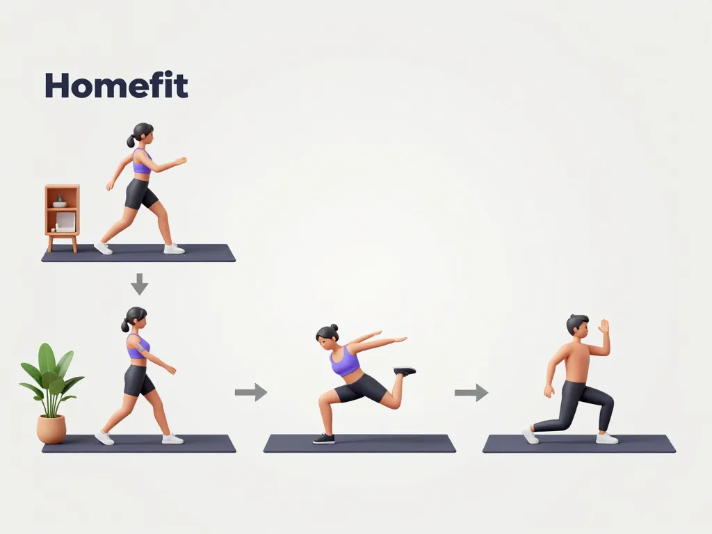 homefit étapes workout à domicile