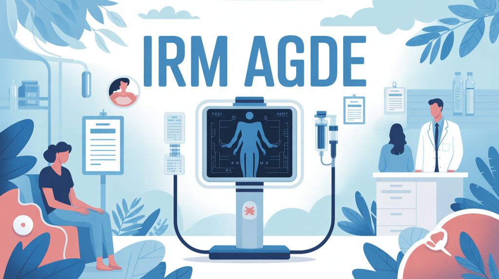 Illustration stylisée de l’examen irm agde