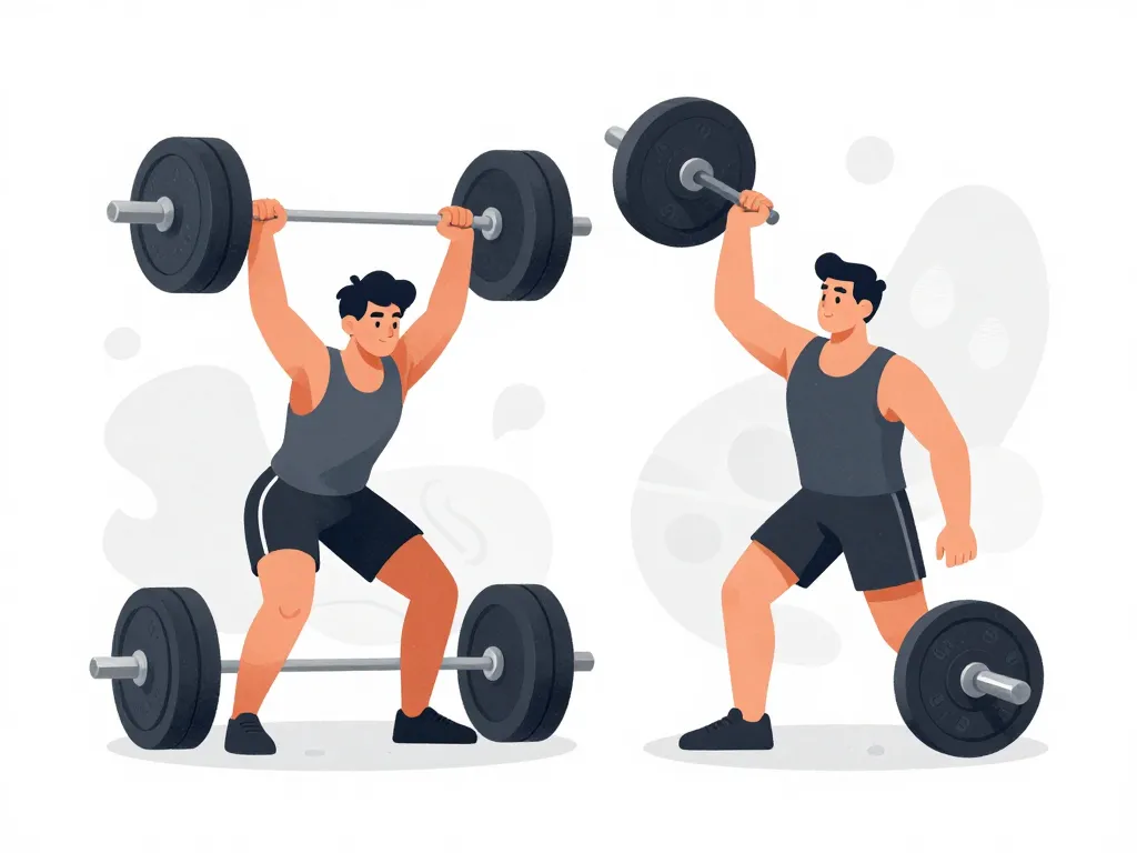 illustration ajustement entraînement jambes lourdes musculation