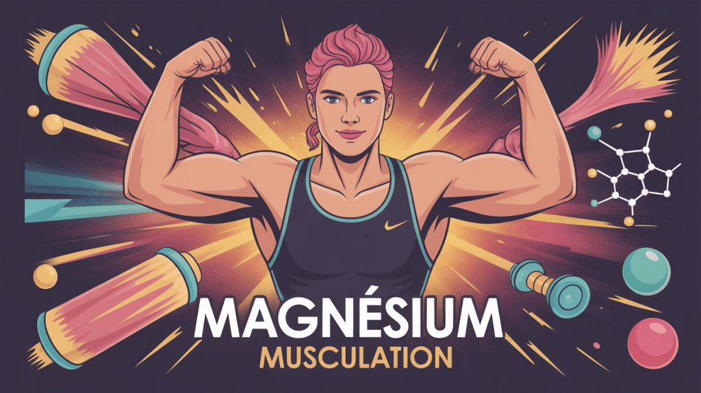 illustration magnésium musculation énergie récupération