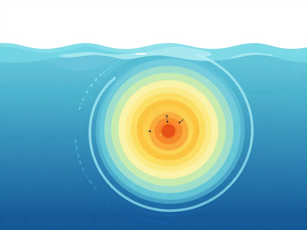 diagramme meddies vortex eau chaude salée
