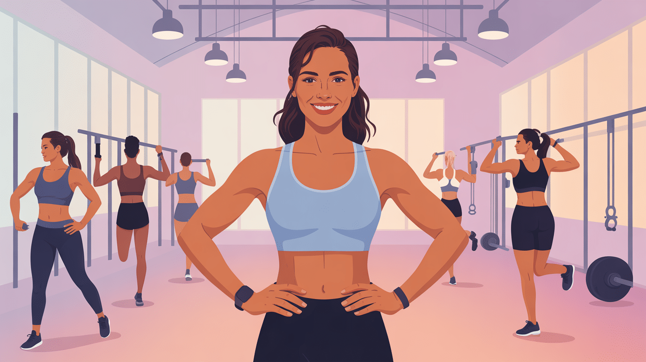 musculation femme mince femme sportive salle musculation