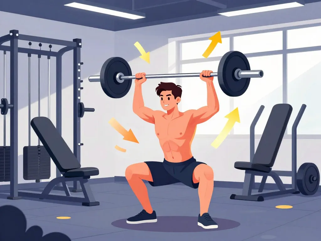 musculation homme maigre entrainement adapté illustration