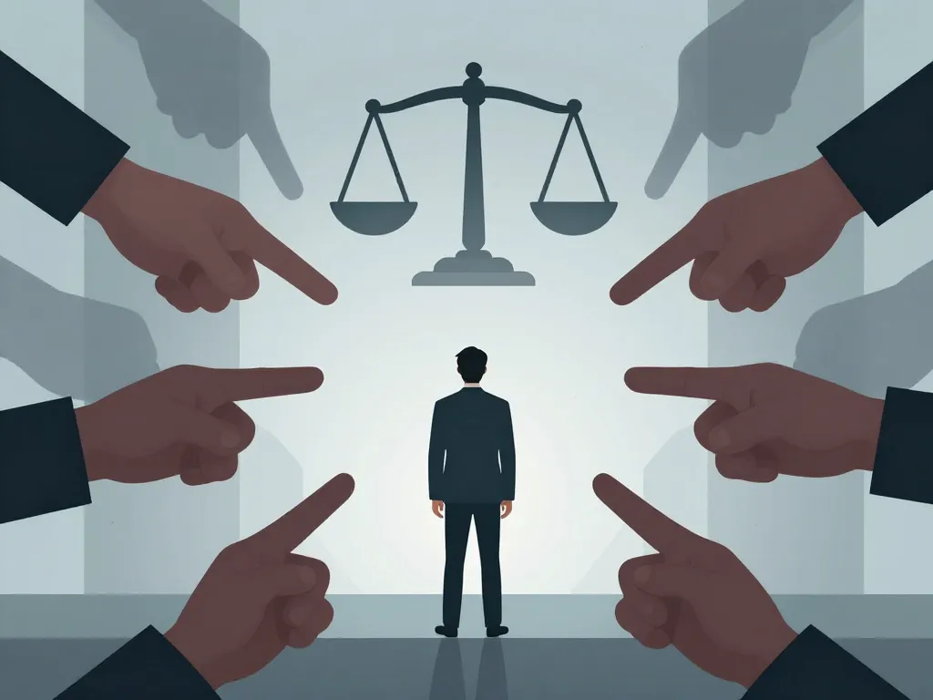 on m'accuse de vol à tort comment reagir illustration accusation injuste