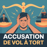 on m'accuse de vol à tort comment reagir illustration situation justice