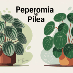 peperomia vs pilea image comparative moderne