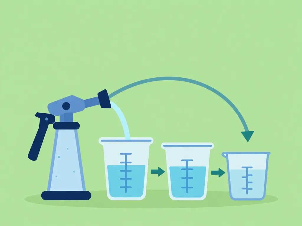 quelle dose de roundup pour 10 litres d'eau diagramme dosage dilutions