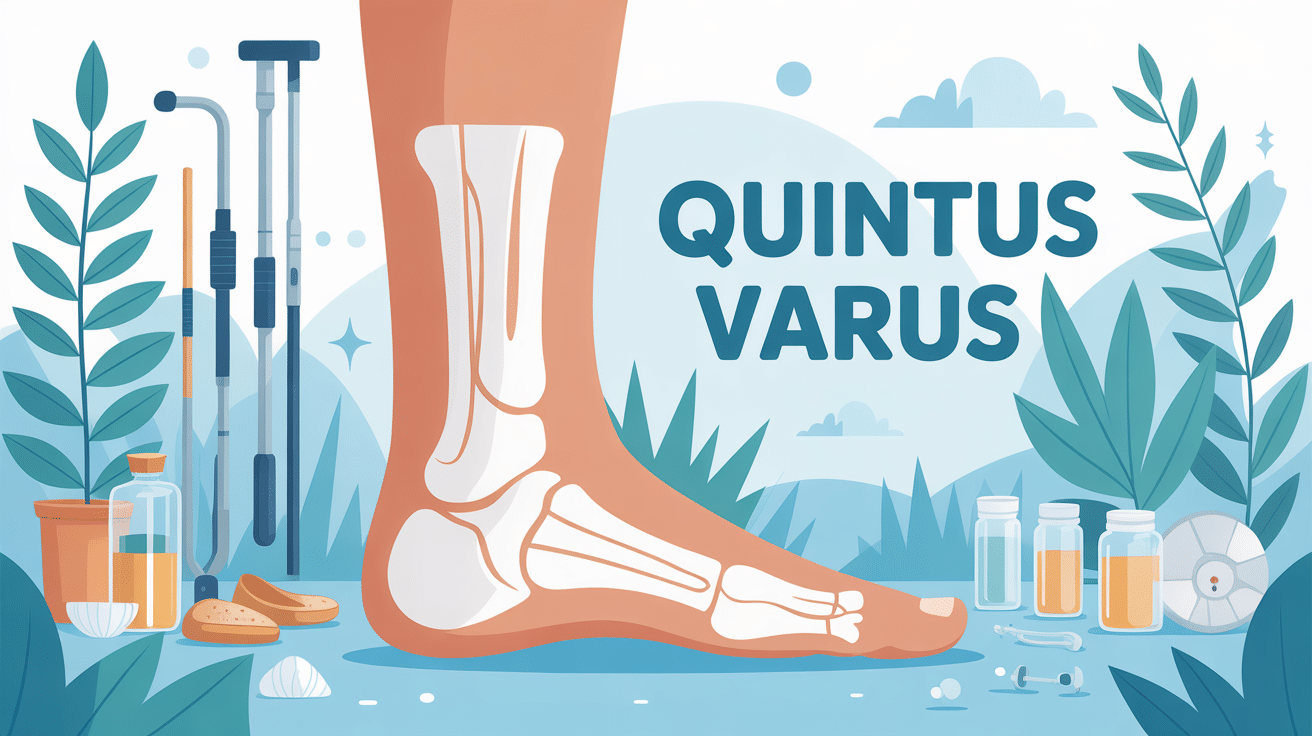 illustration quintus varus traitement naturel pied petit orteil et soins