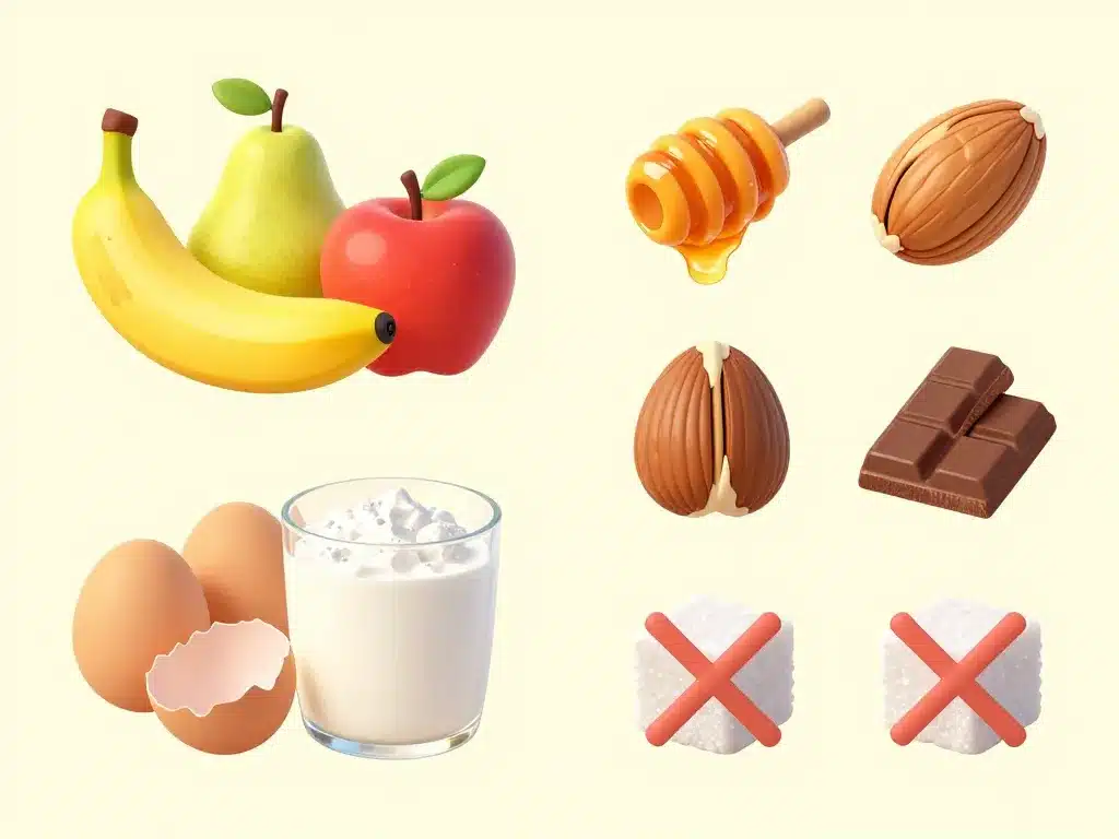 recette gâteau bébé 1 an sans sucre ingrédients sûrs et sains