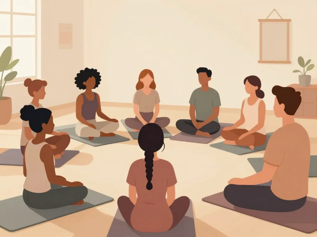 Respirhacktion session groupe praticiens détente