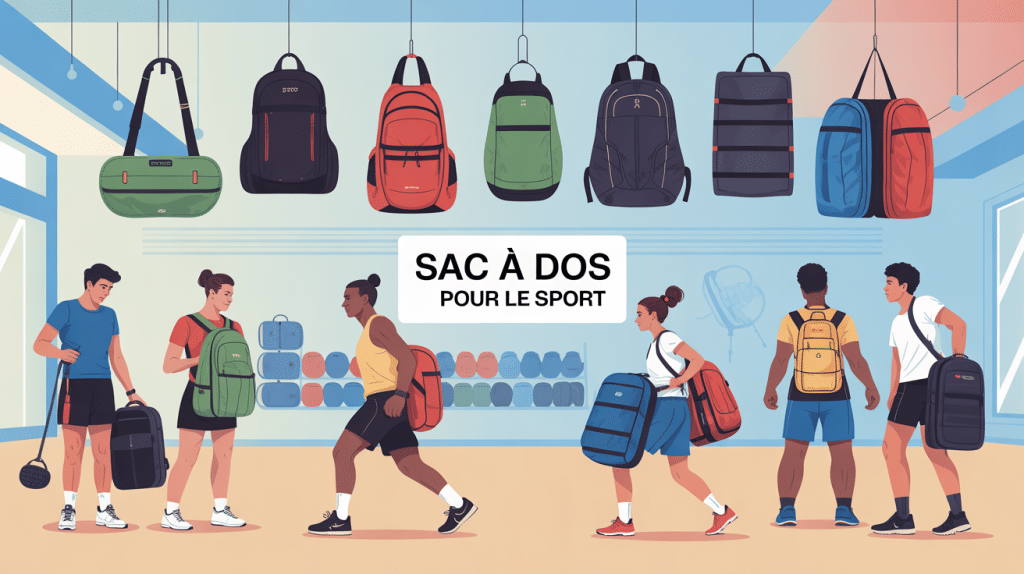 sac a dos pour le sport visuel moderne urbain organisation