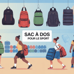 sac a dos pour le sport visuel moderne urbain organisation