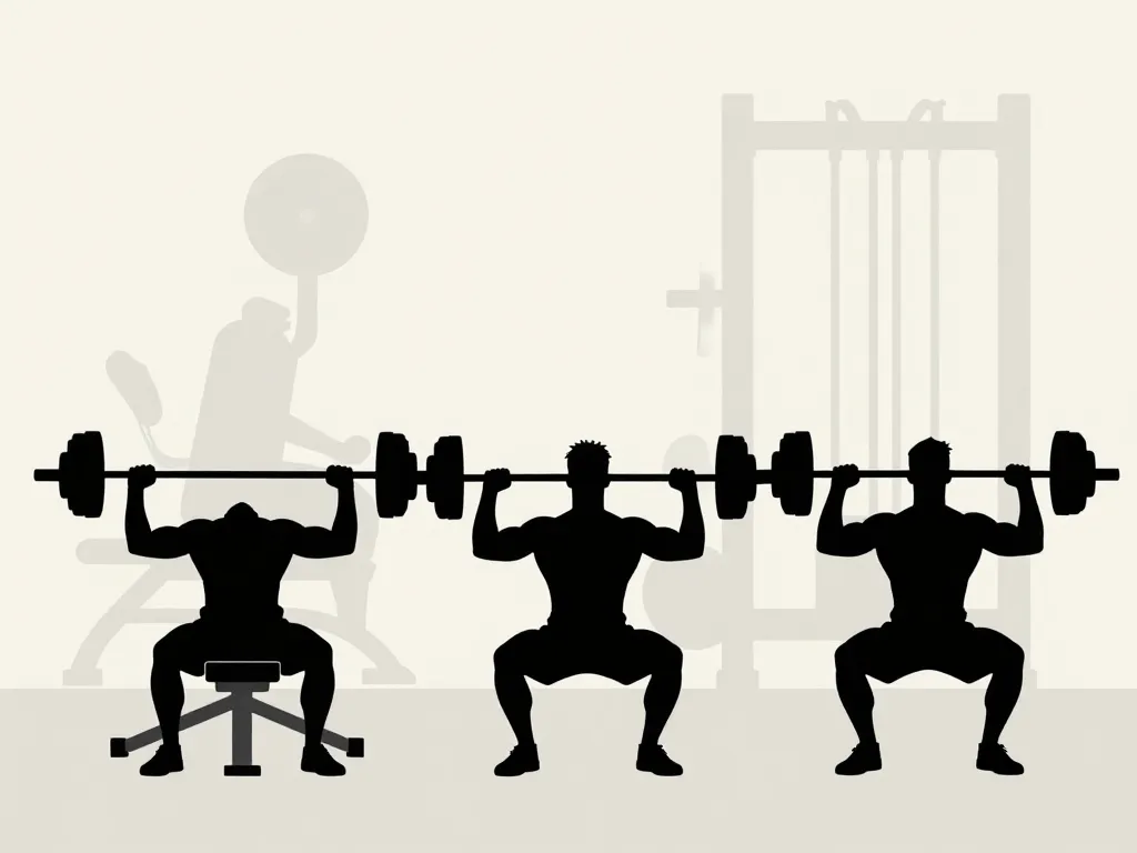 spotter musculation positions spotting squat développé