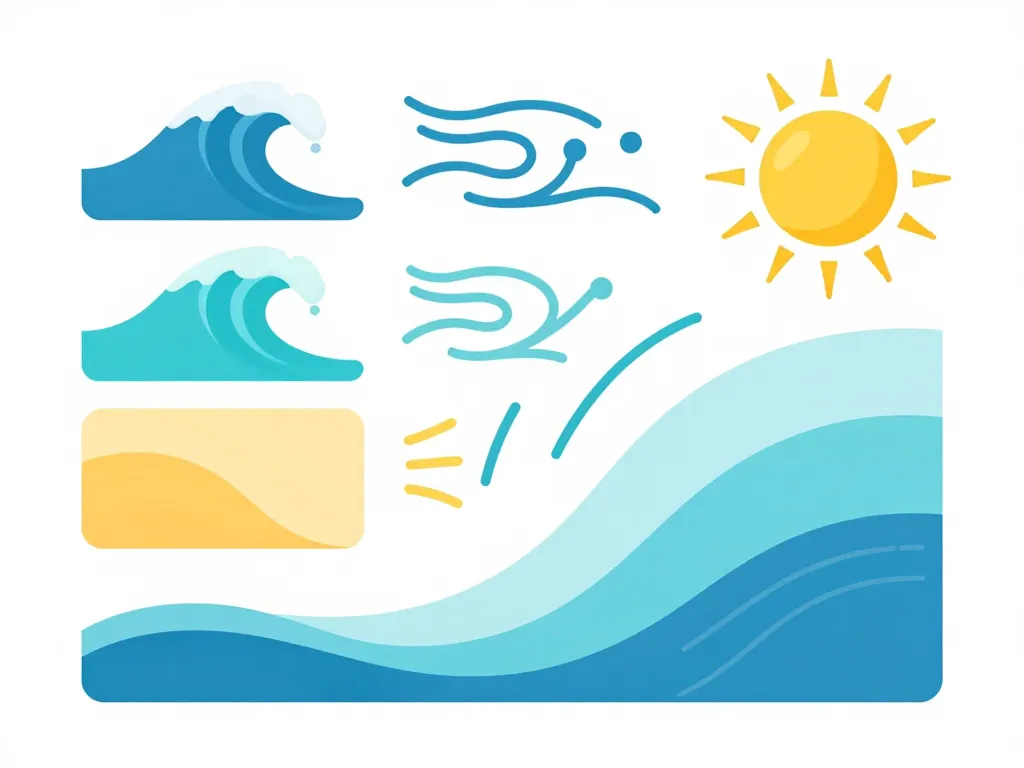 diagramme conceptuel surf guadeloupe saisons