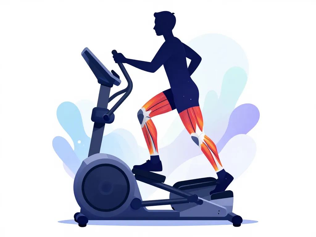 velo elliptique quel muscle travail muscles jambes