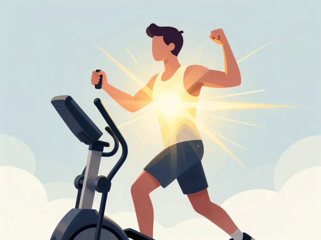 velo elliptique quel muscle travail abdos bras posture