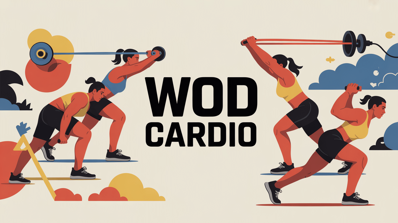 illustration wod cardio exercices cardio