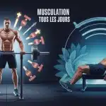 musculation tous les jours athlète effort et repos