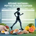 regime rapide et efficace Natman aliments planning