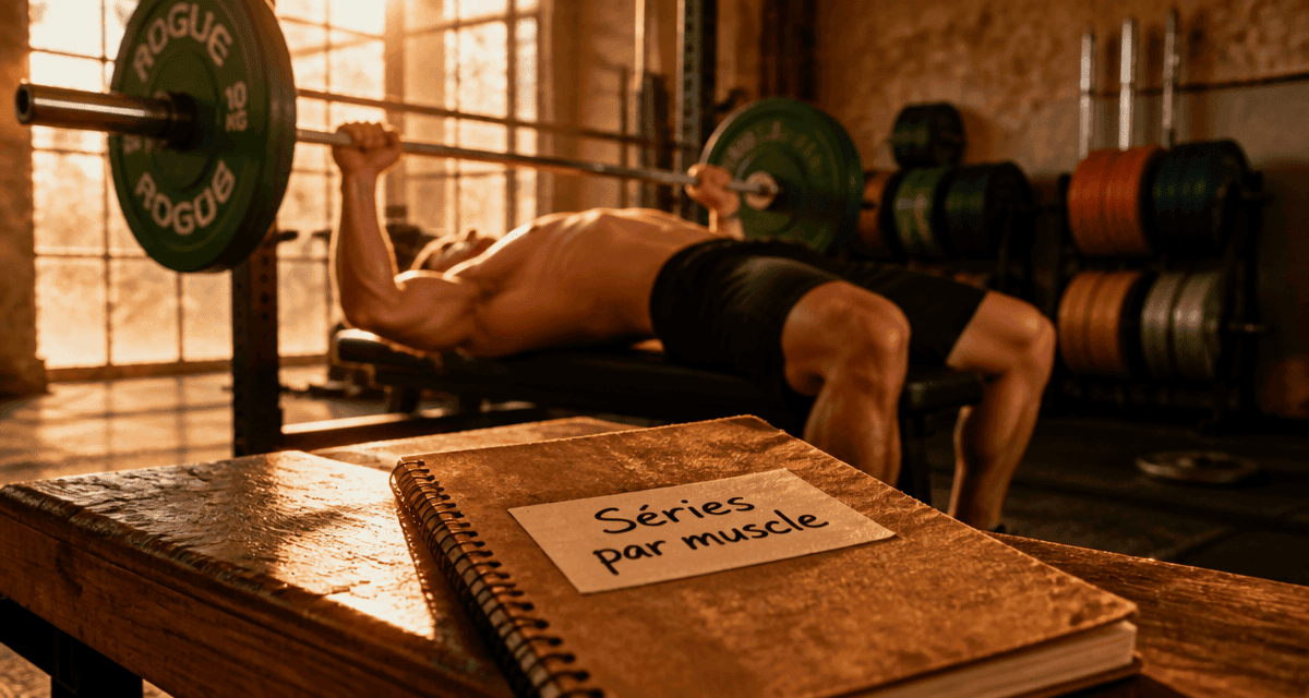 combien de serie par muscle par semaine salle musculation