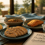 comment manger 150 g de protéine par jour assiette variée