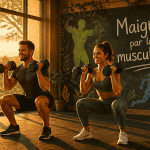 maigrir par la musculation homme femme squat