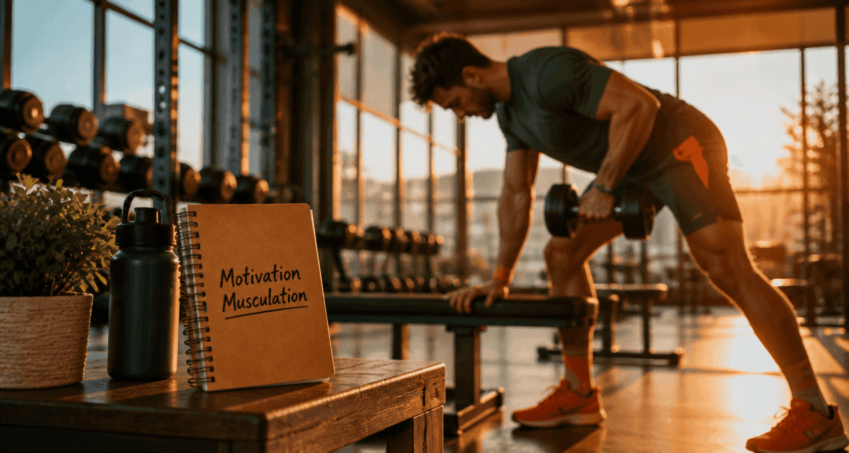 motivation musculation sportif carnet salle