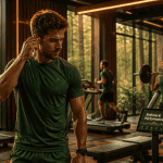musique motivation sport 2023 sportif écouteurs salle moderne