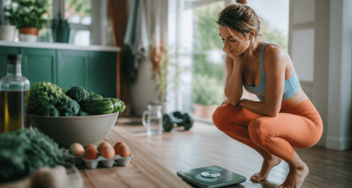 pourquoi je n arrive pas a maigrir femme balance cuisine