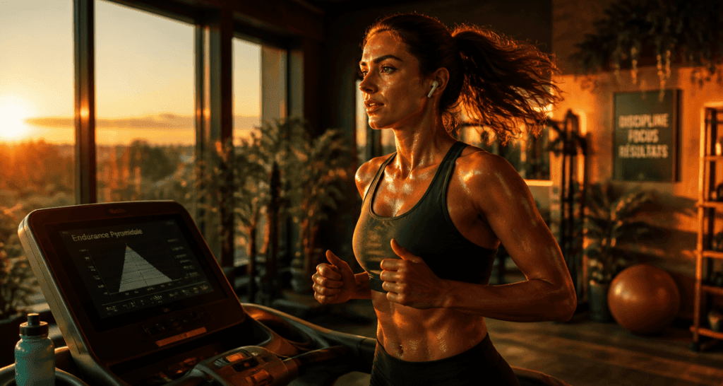 programme pour tapis de course femme en action