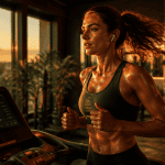 programme pour tapis de course femme en action