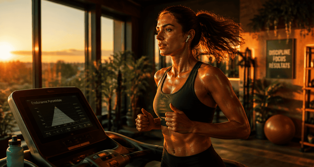 programme pour tapis de course femme en action