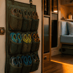 rangement chaussure camping car porte soute