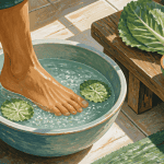 tendinite sous le pied remede de grand mere bain naturel