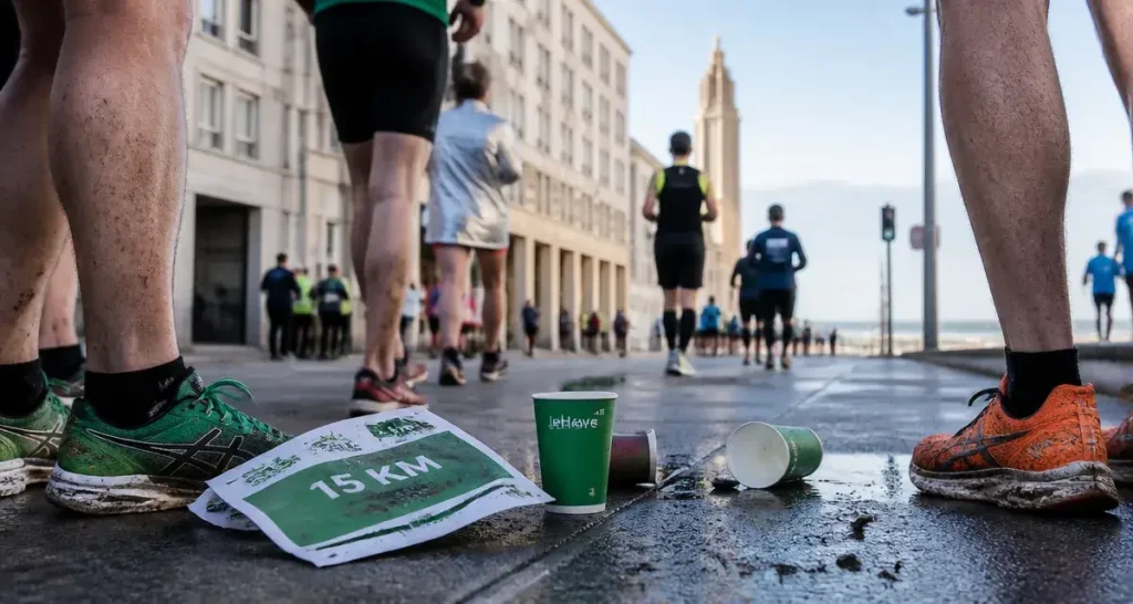 15 km du Havre 2025 : chaussures de coureurs et dossards au départ