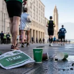 15 km du Havre 2025 : chaussures de coureurs et dossards au départ
