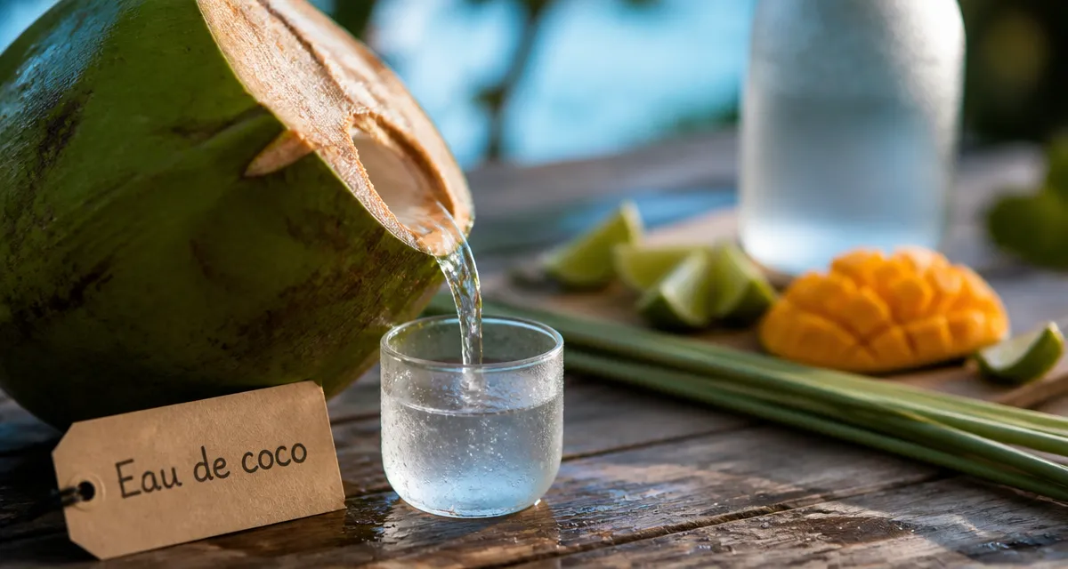 Bienfait de l eau de coco : eau de coco hydratation et potassium