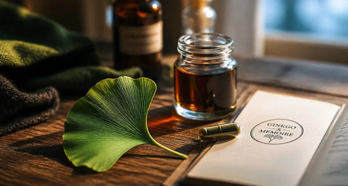Bienfaits du ginkgo biloba : feuille, extrait et gélule