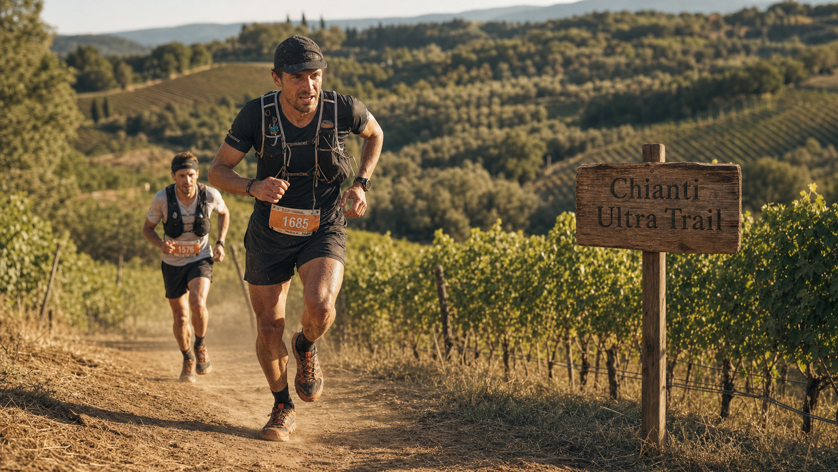 Chianti Ultra Trail Kilian Jornet sur les sentiers du Chianti